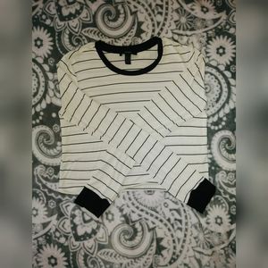 Black & White Stripped Long Sleeve